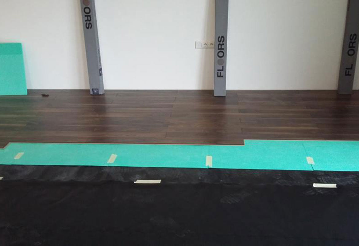 Rekonštrukcia kúpelne, podlahy, BB